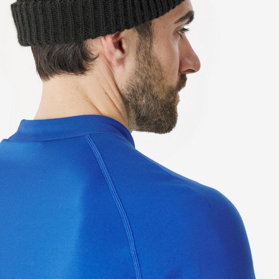 WEDZE  Sous-vêtement thermique de ski chaud et respirant homme, BL 500 bleu 