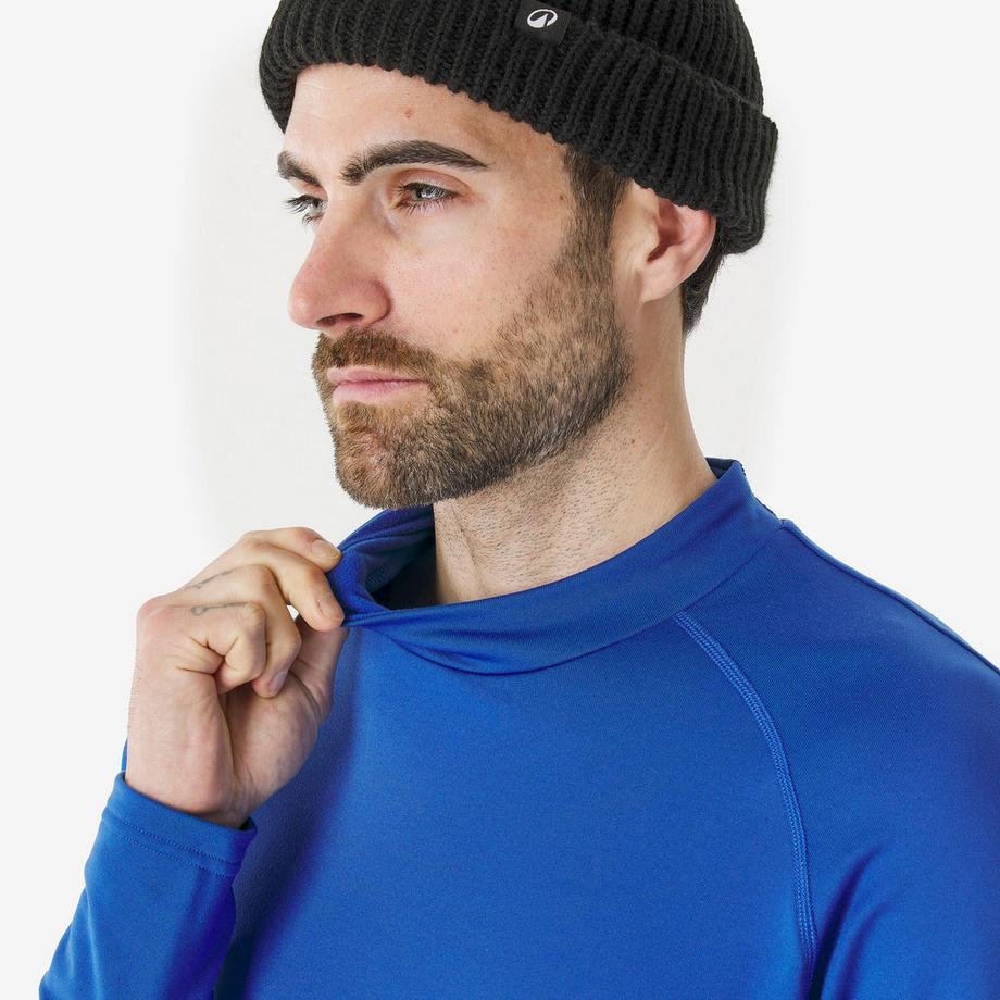 WEDZE  Sous-vêtement thermique de ski chaud et respirant homme, BL 500 bleu 