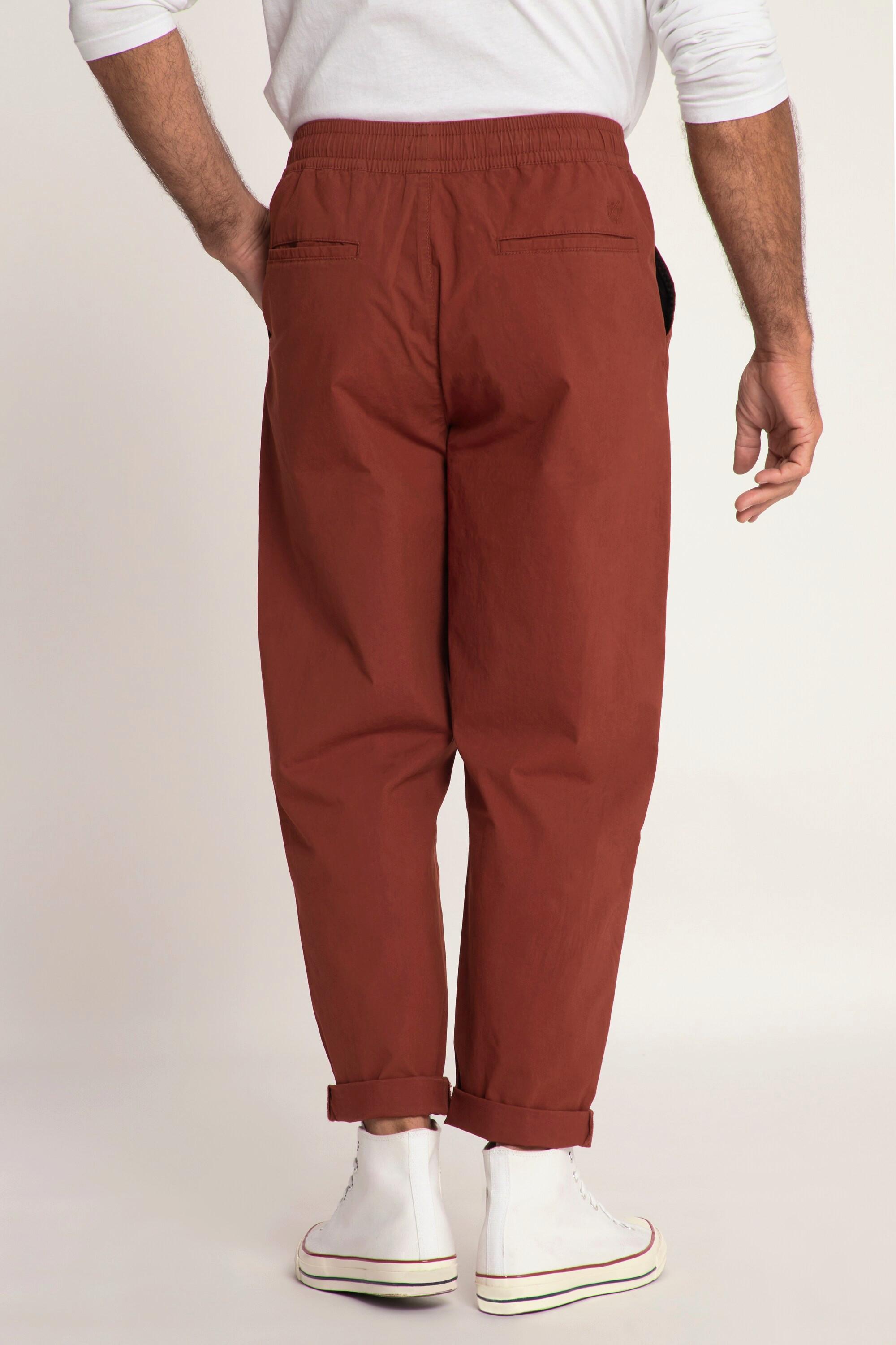 JP1880  Pantaloni con FLEXNAMIC®, cintura elastica e taglio ampio e scampanato 