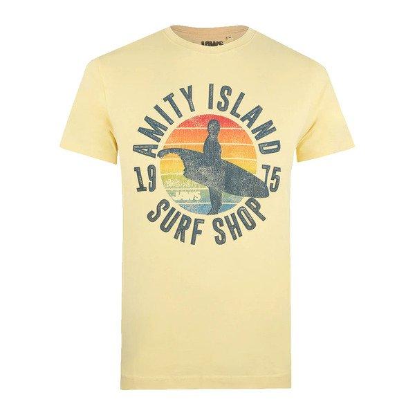 Image of Amity Surf Shop Tshirt Herren Gelb L