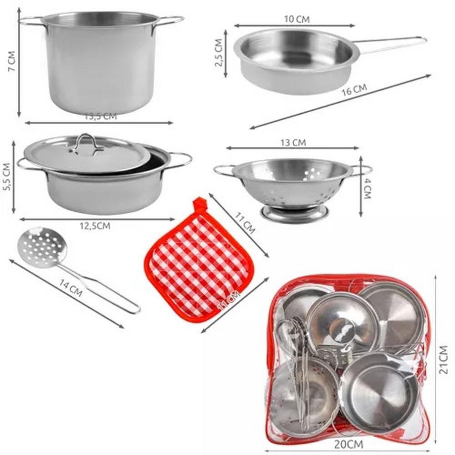 Kruzzel  Ensemble de casseroles pour enfants ZG23444 