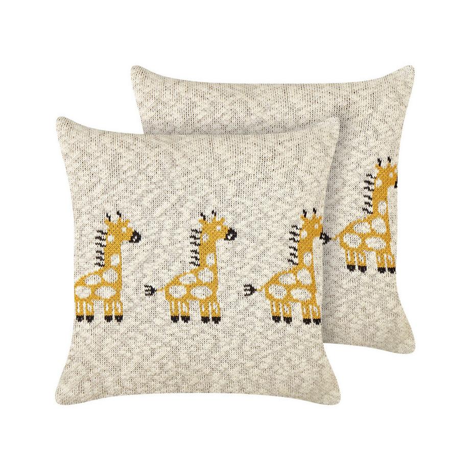 Lot de 2 coussins décoratifs en Coton  CHILARI