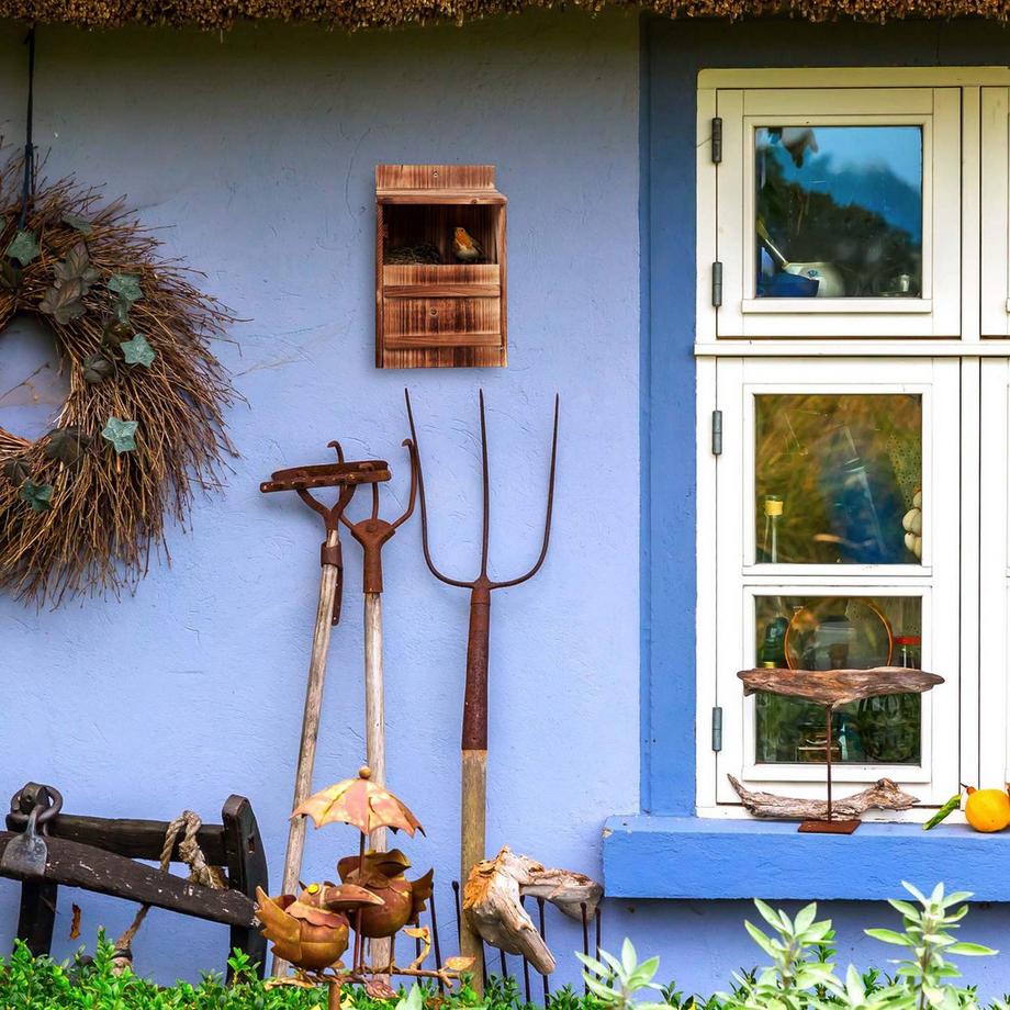 B2X  Nistkasten für Vögel, die in Halbhöhlen nisten 