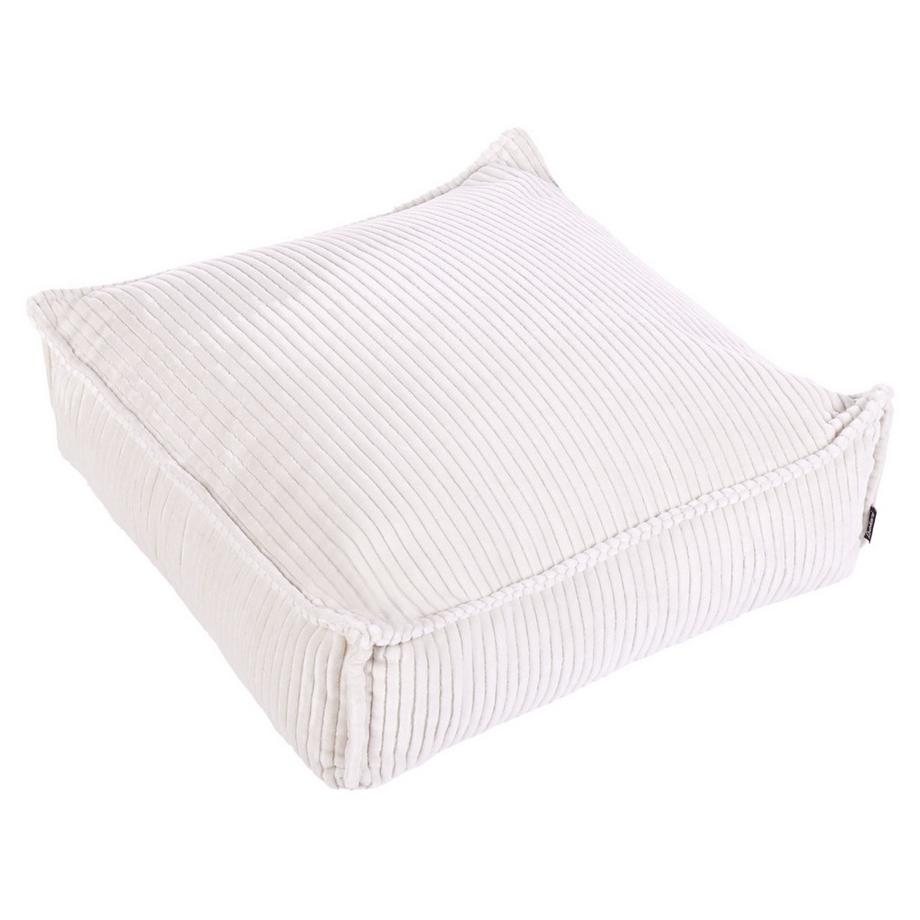 Beliani Pouf aus Samtstoff Minimalistisch ALLOZAI  