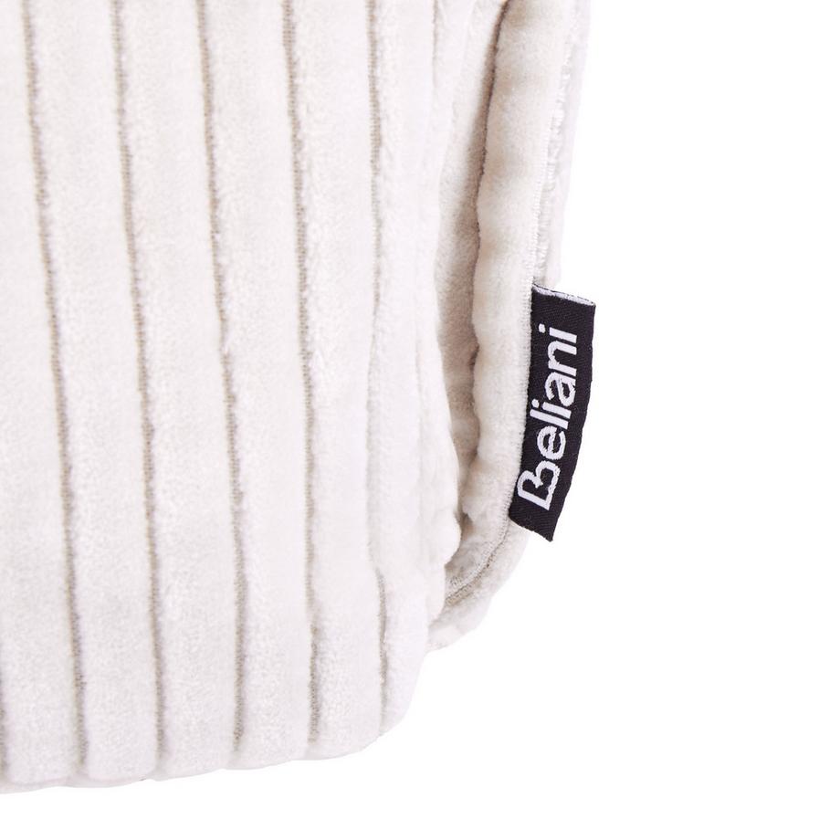 Beliani Pouf aus Samtstoff Minimalistisch ALLOZAI  