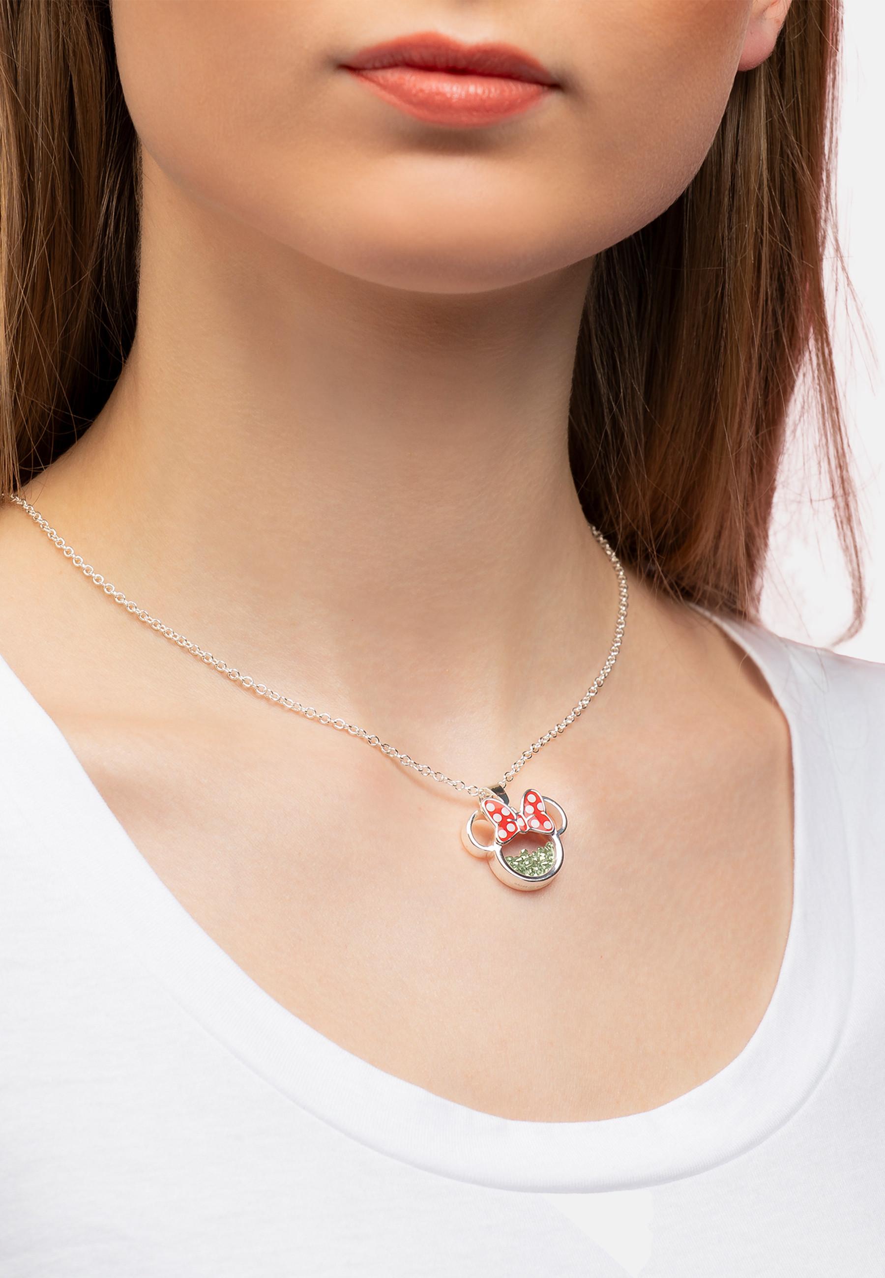Disney  Halskette Minnie Mouse Geburtsstein 