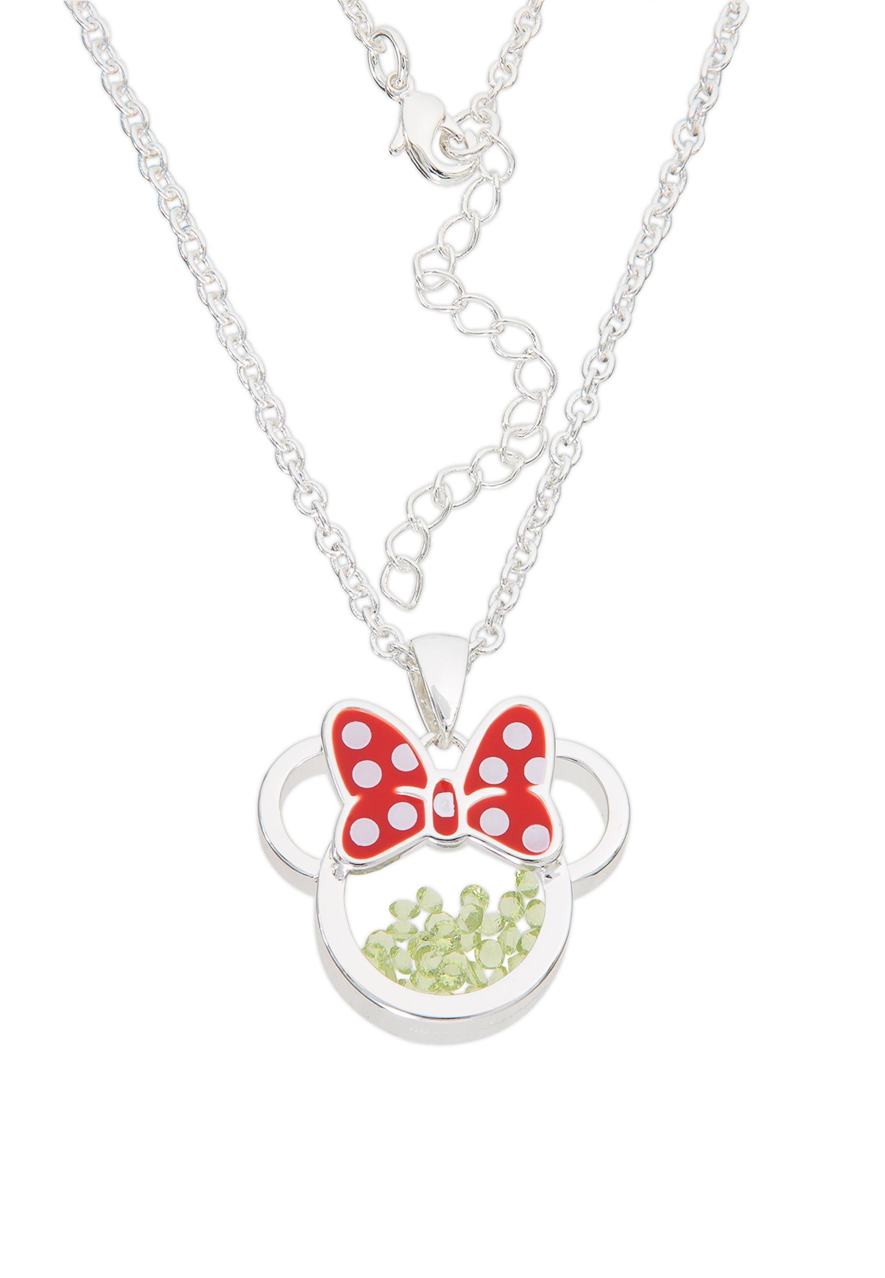 Disney  Collier Minnie Mouse Birthstone 