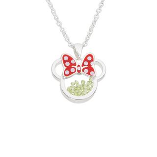 Disney  Halskette Minnie Mouse Geburtsstein 
