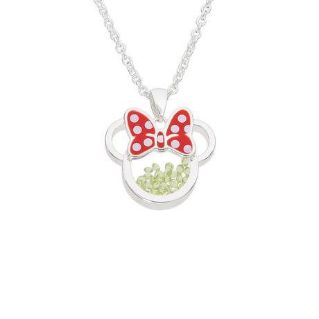 Disney  Collier Minnie Mouse Birthstone 