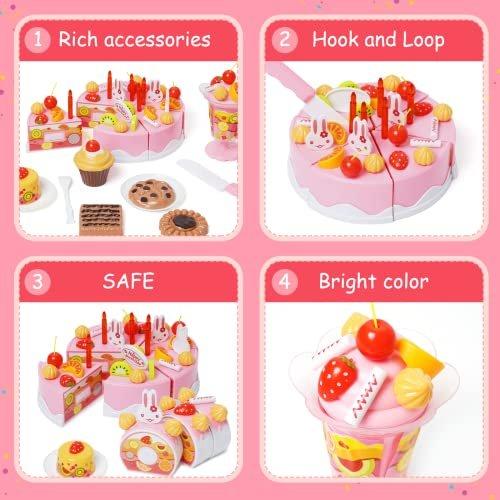 Activity-board  Jouet de gâteau d'anniversaire pour enfants - Cuisine et shopping 