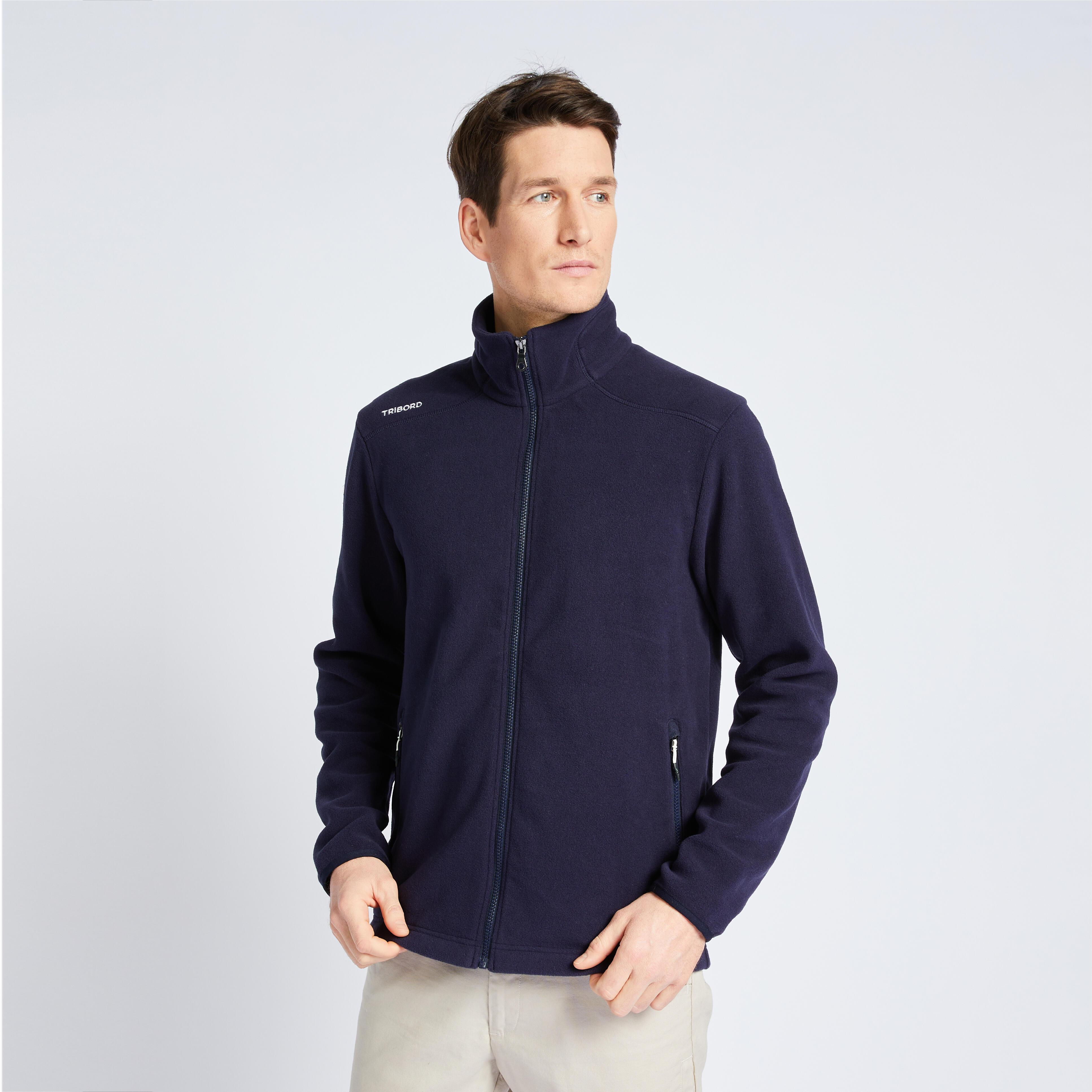 Image of Fleece - Sailing 100 Herren Blau Bedruckt XL