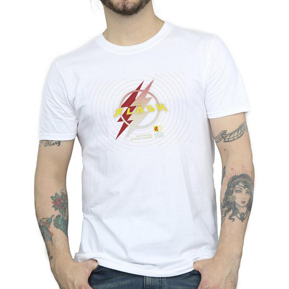 DC COMICS Flash Logo Blitz T-Shirt  
