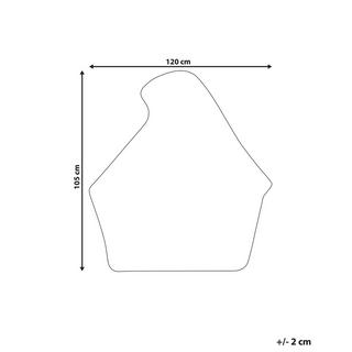 Beliani Teppich aus Baumwolle Boho SPETI  