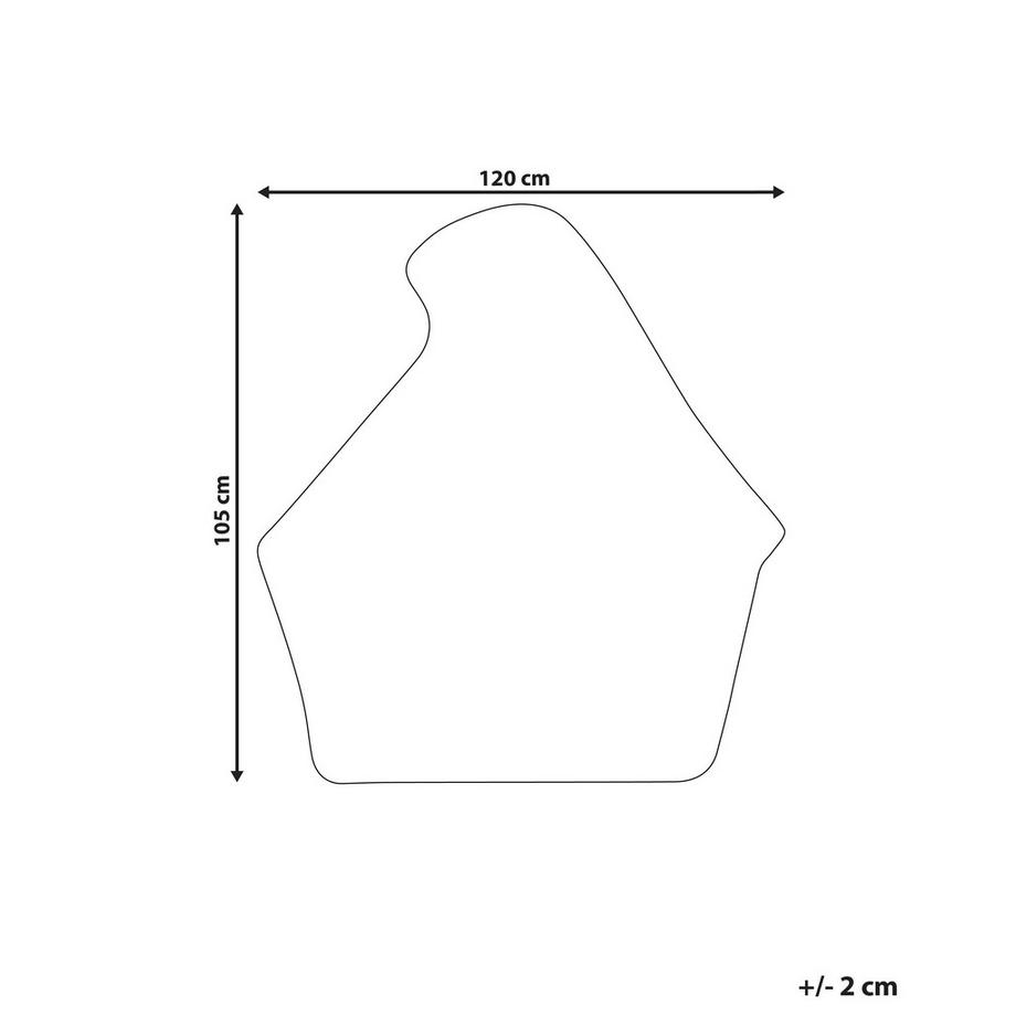 Beliani Kinderteppich aus Baumwolle Boho SPETI  