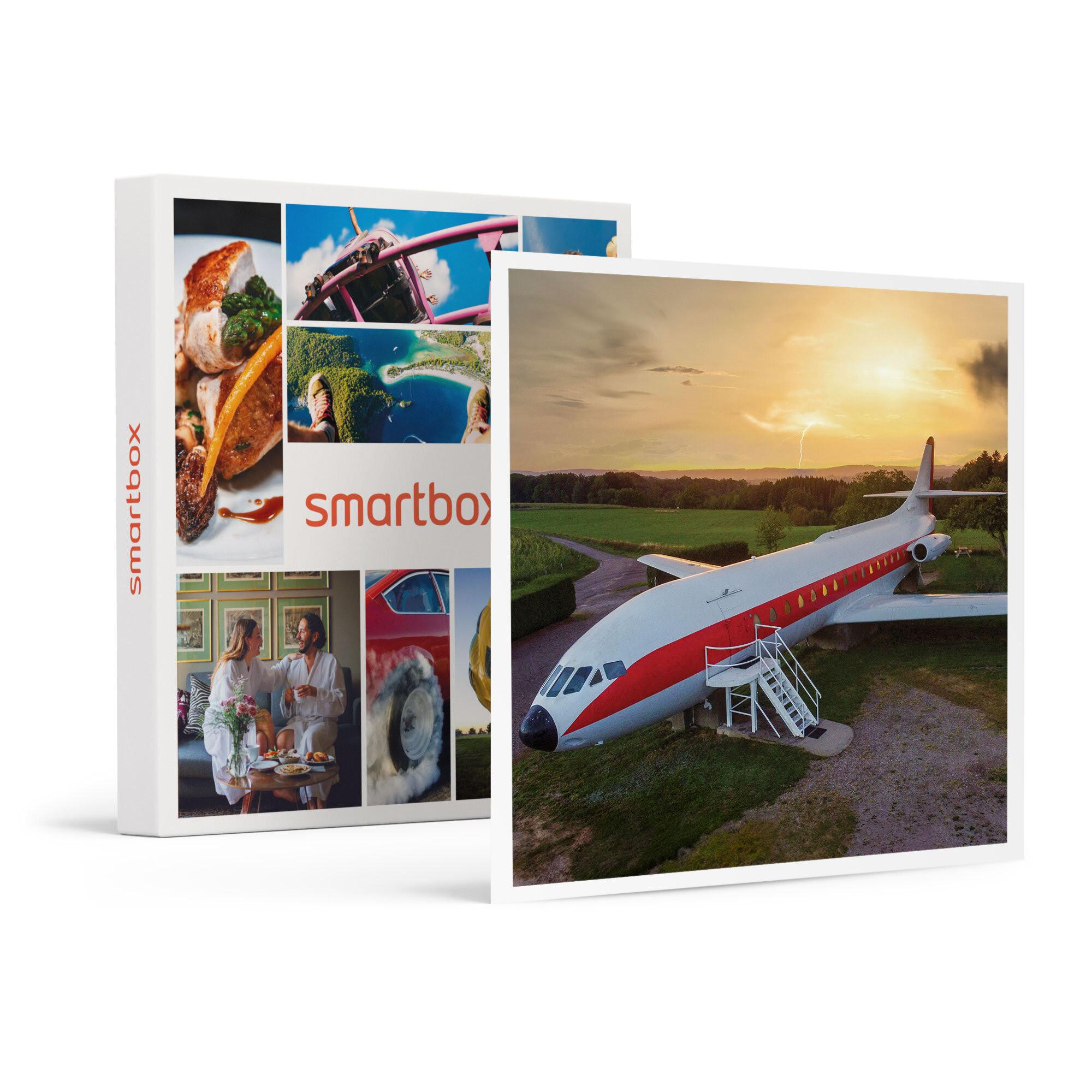 Image of 1 Übernachtung Mit Der Familie In Einem Caravelle-flugzeug In Den Vogesen - Geschenkbox Unisex