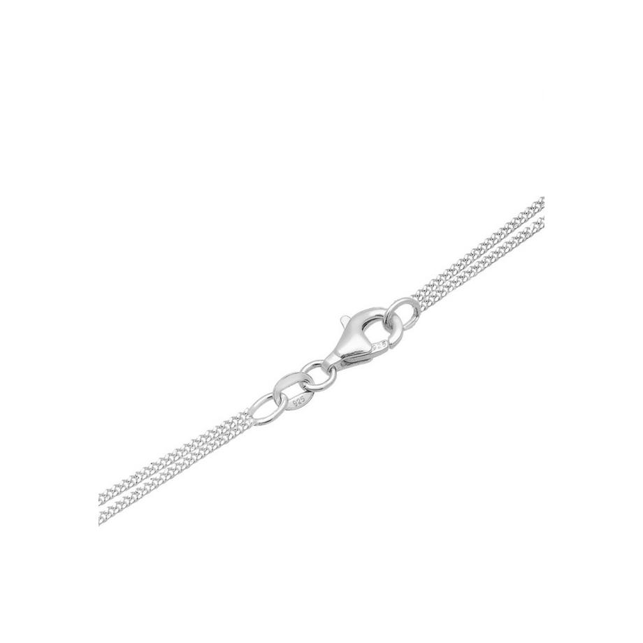 Elli  Collier Collier Femme Layering Avec Pendentif Coeur Et Cristal 