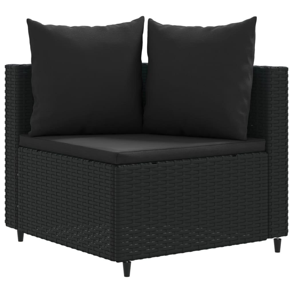 VidaXL Gartensofagarnitur poly-rattan  