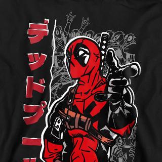 Deadpool Grafik Print Sweatshirt  