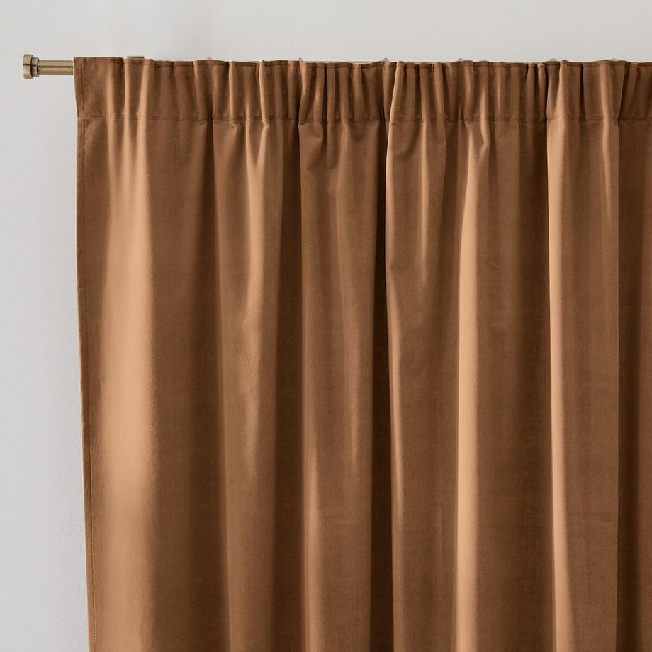 La Redoute Intérieurs  Rideau velours galon fronceur 