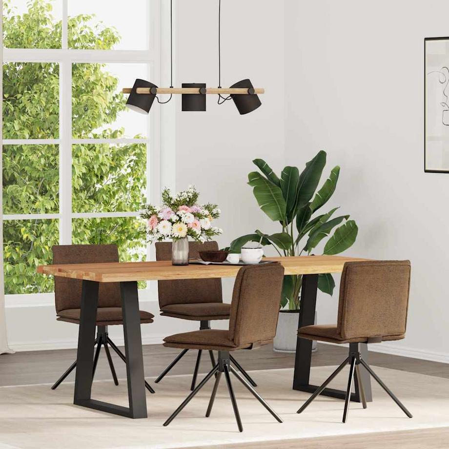 VidaXL sedia da pranzo Pelle Artificiale  