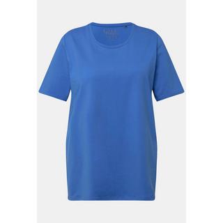 Ulla Popken  T-Shirt, A-Linie, Rundhalsausschnitt, Halbarm 