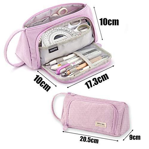 Only-bags.store Trousse à crayons trousse à crayons grande capacité trousse à crayons pour adolescent pour l'école et le bureau  