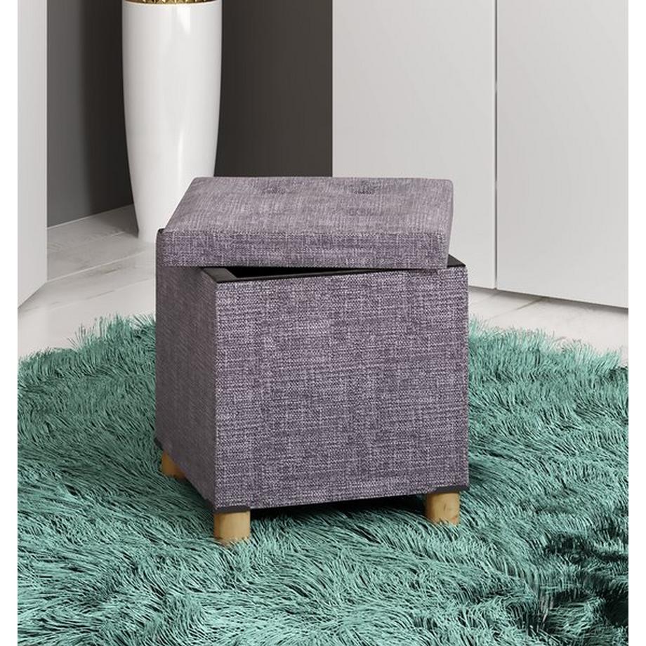VCM Tissu Coffre de siège Banc Coffre Boîte de rangement Cube Sizos M Tissu Coffre de siège Banc Coffre Boîte de rangement Cube Sizos M  