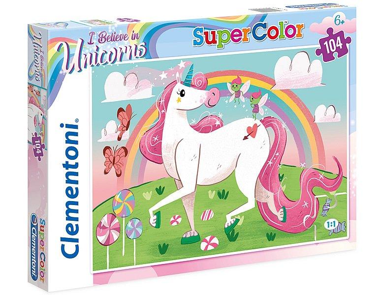 Image of Puzzle I believe in Unicorns (104Teile)