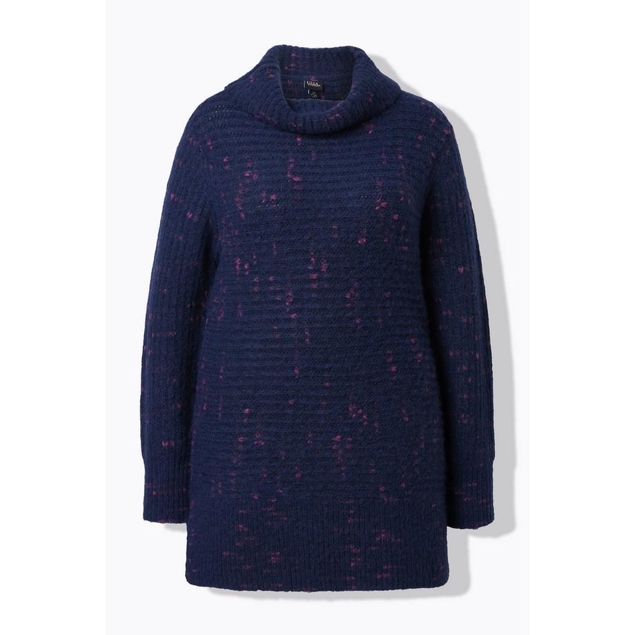 Ulla Popken Pullover Rollkragen Langarm  