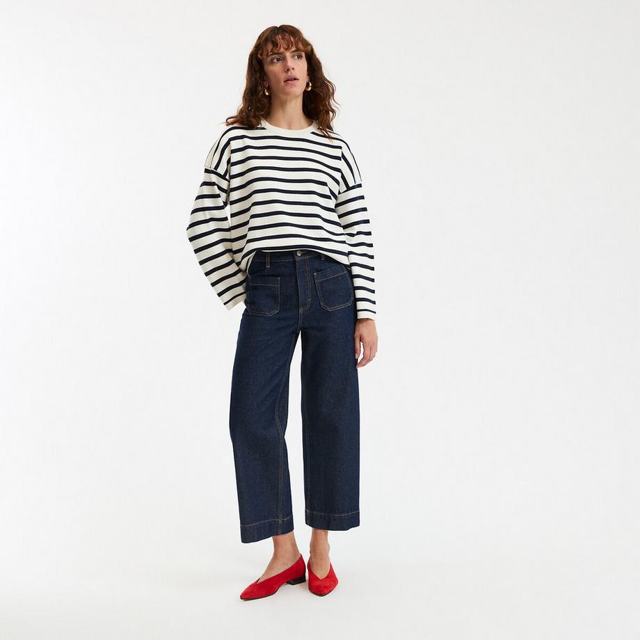 La Redoute Collections Weite Denim Jeans  