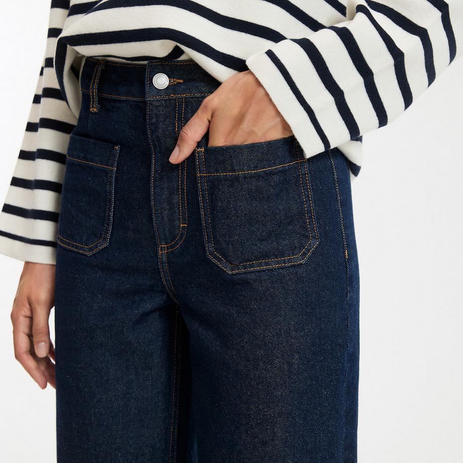 La Redoute Collections Weite Denim Jeans  
