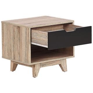 Beliani Table de chevet en MDF Moderne SPENCER  