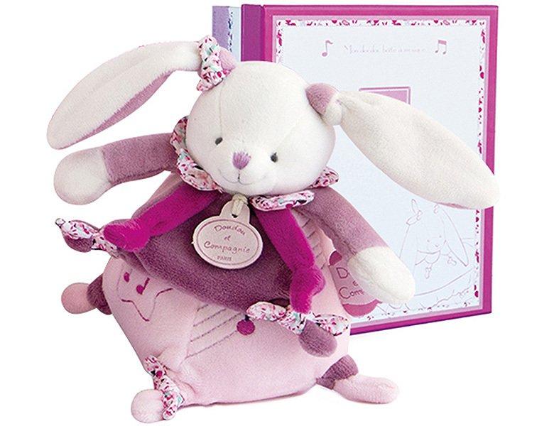 DouDou et compagnie  Musikspieluhr Kirsche Hase (17cm) 