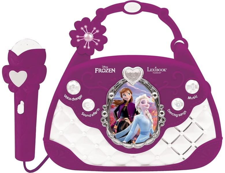 Lexibook  Disney Frozen Karaoke- und Musiklautsprecher im Handtaschendesign 