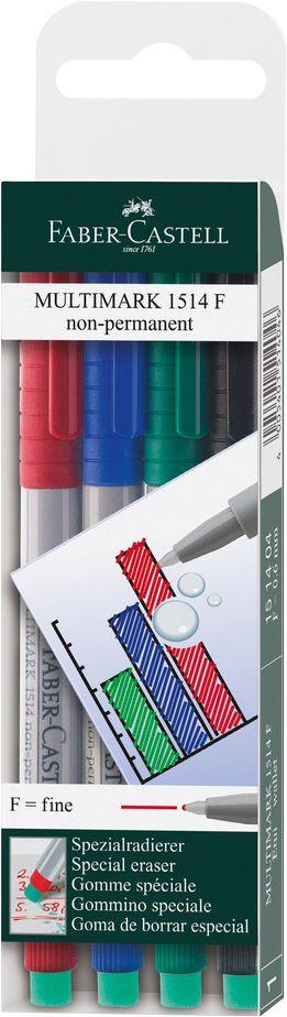 Image of Marker non-permanent fein 4er Etui