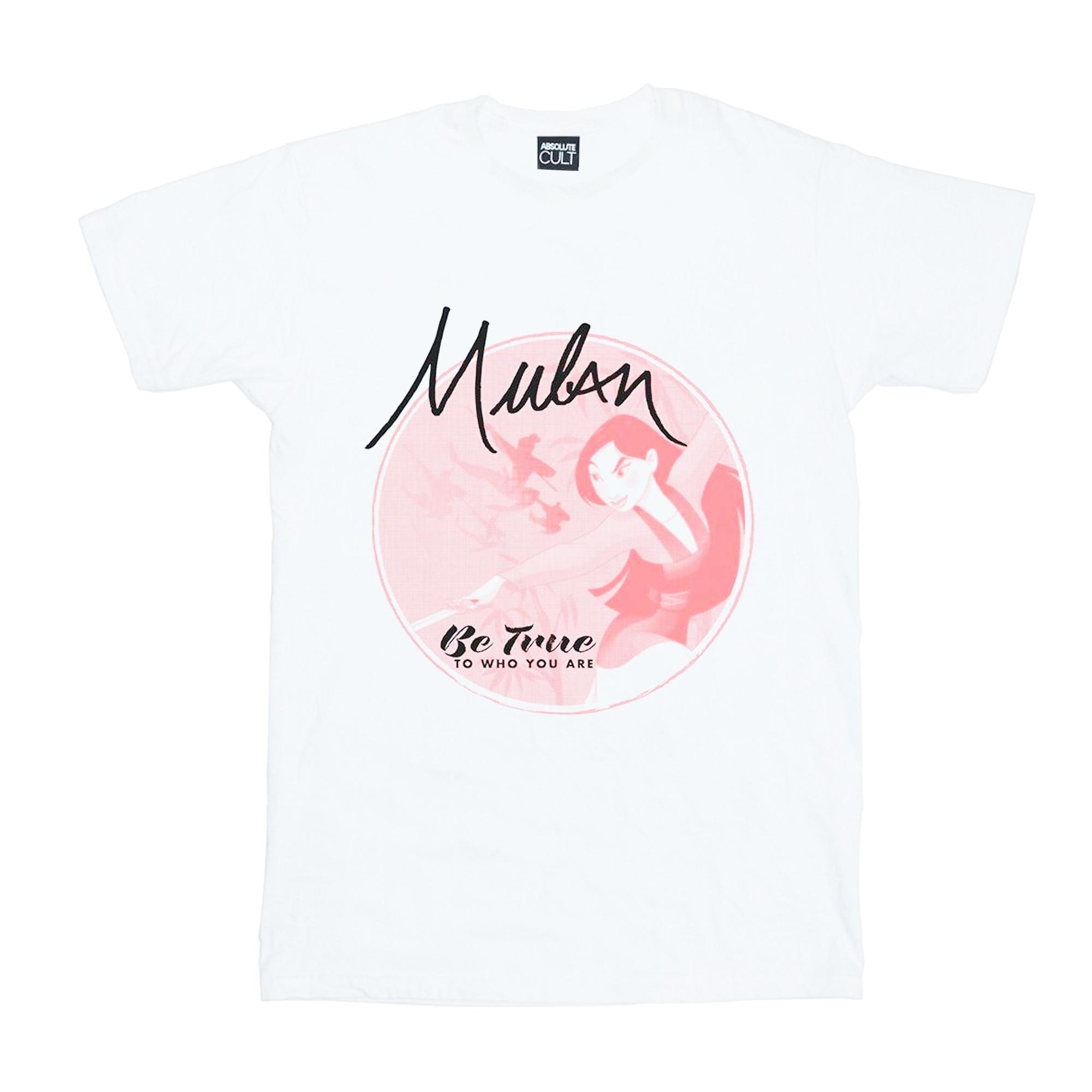 Image of Mulan Be True Tshirt Damen Weiss 3XL