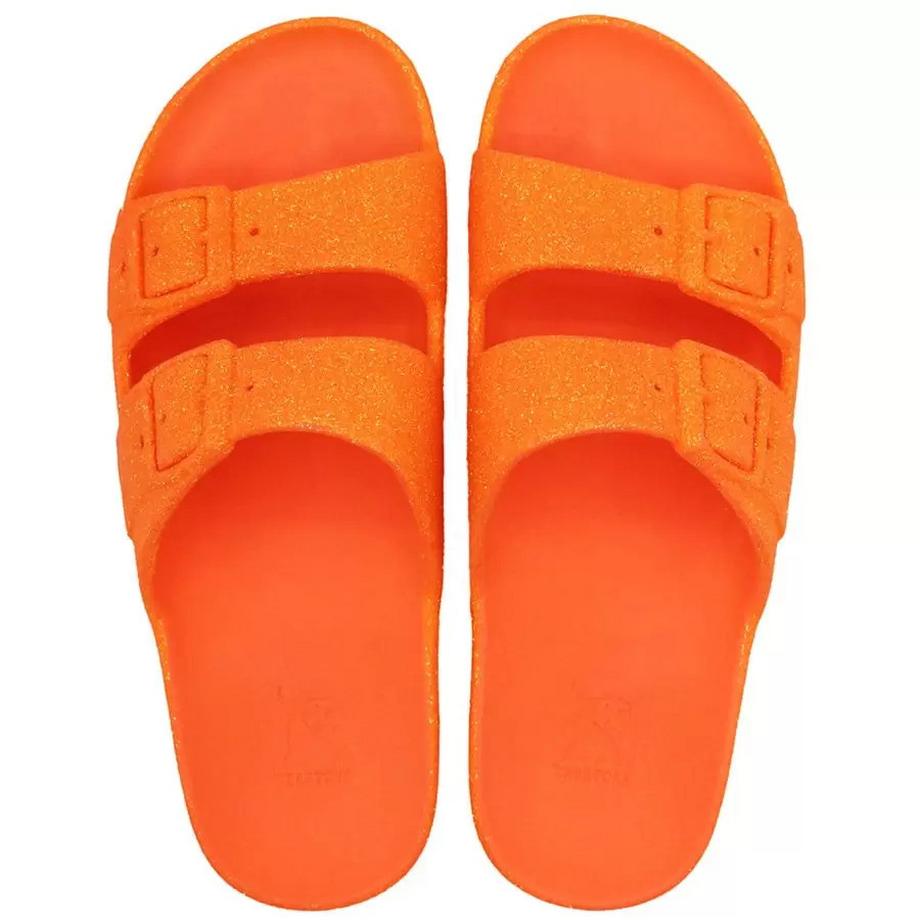 CACATOES Neon Zwei-Riemen Schnallen Sandalen  