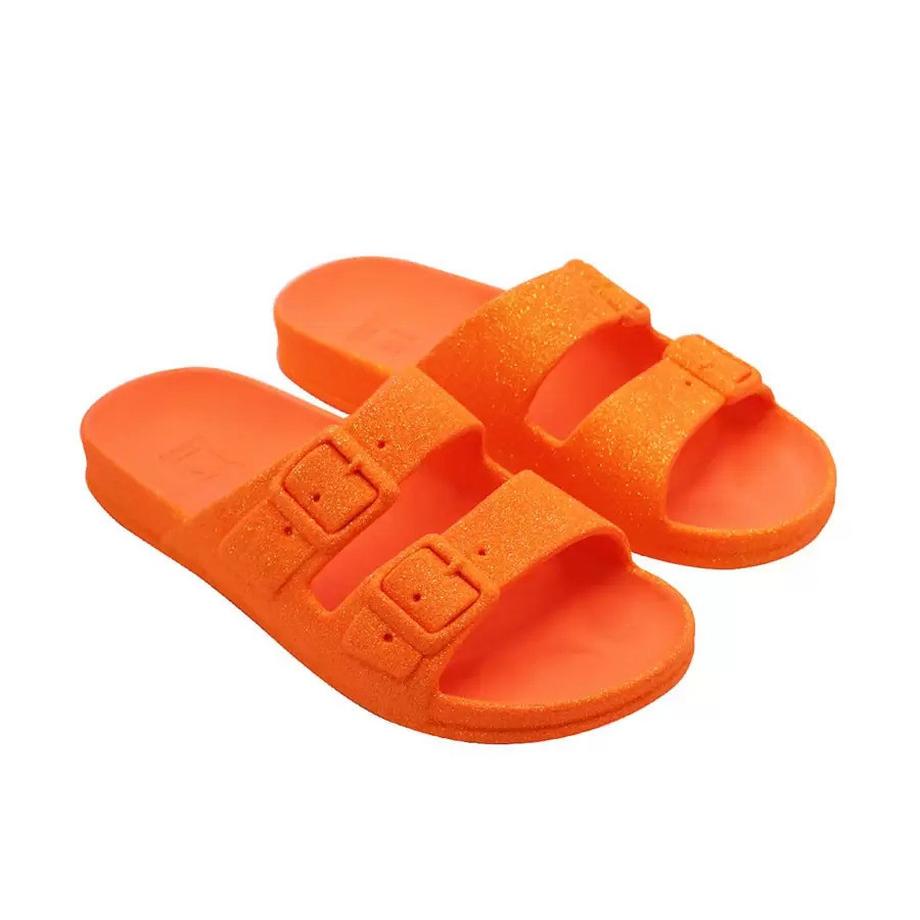 sandalen für damen neon