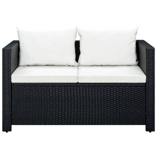 VidaXL set di divani Polirattan  