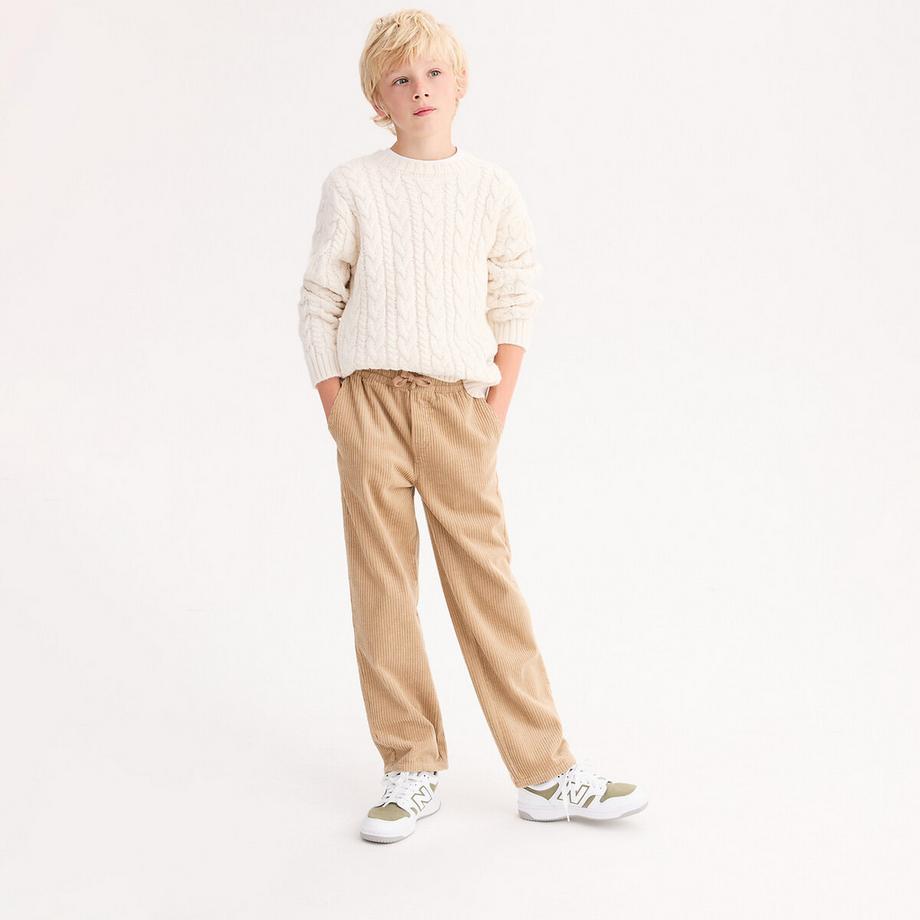 La Redoute Collections  Pantalon droit en velours côtelé 