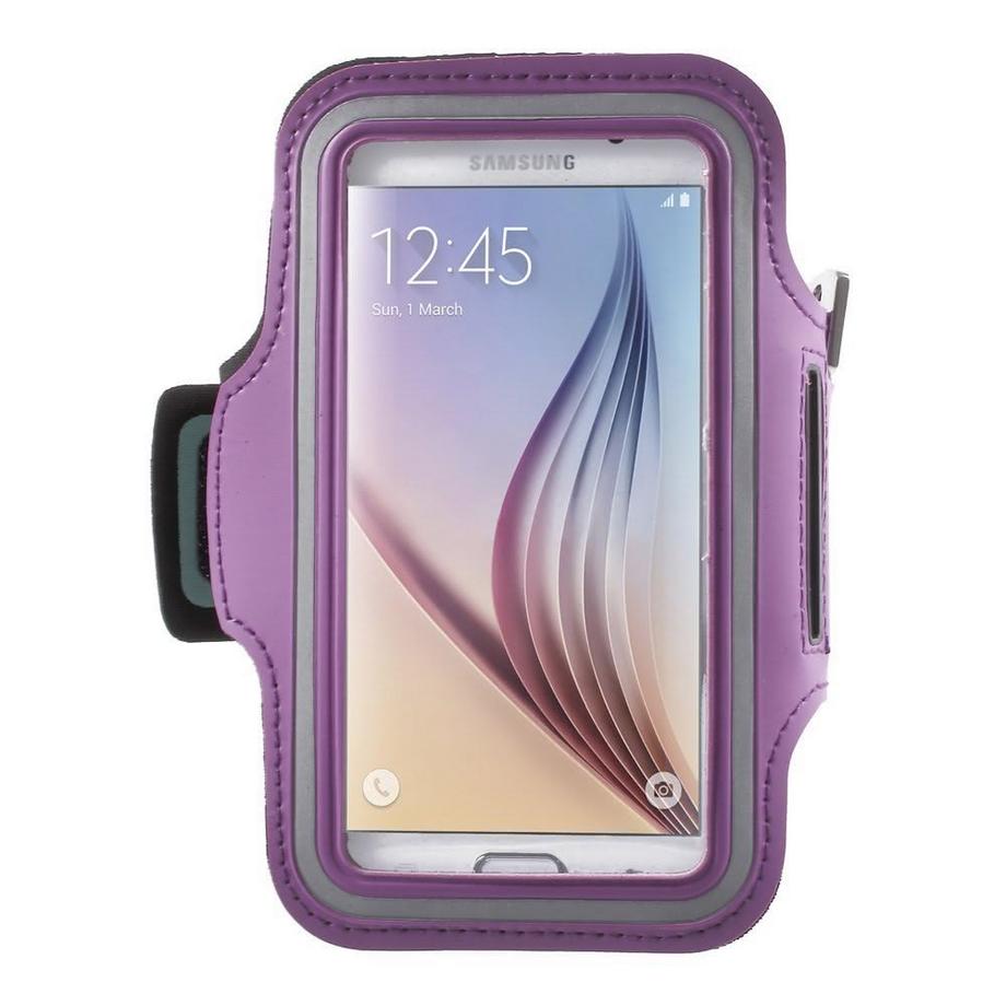 Cover-Discount  Universal - Bracelet de sport M Ceinture de jogging Étui pour téléphone portable violet 