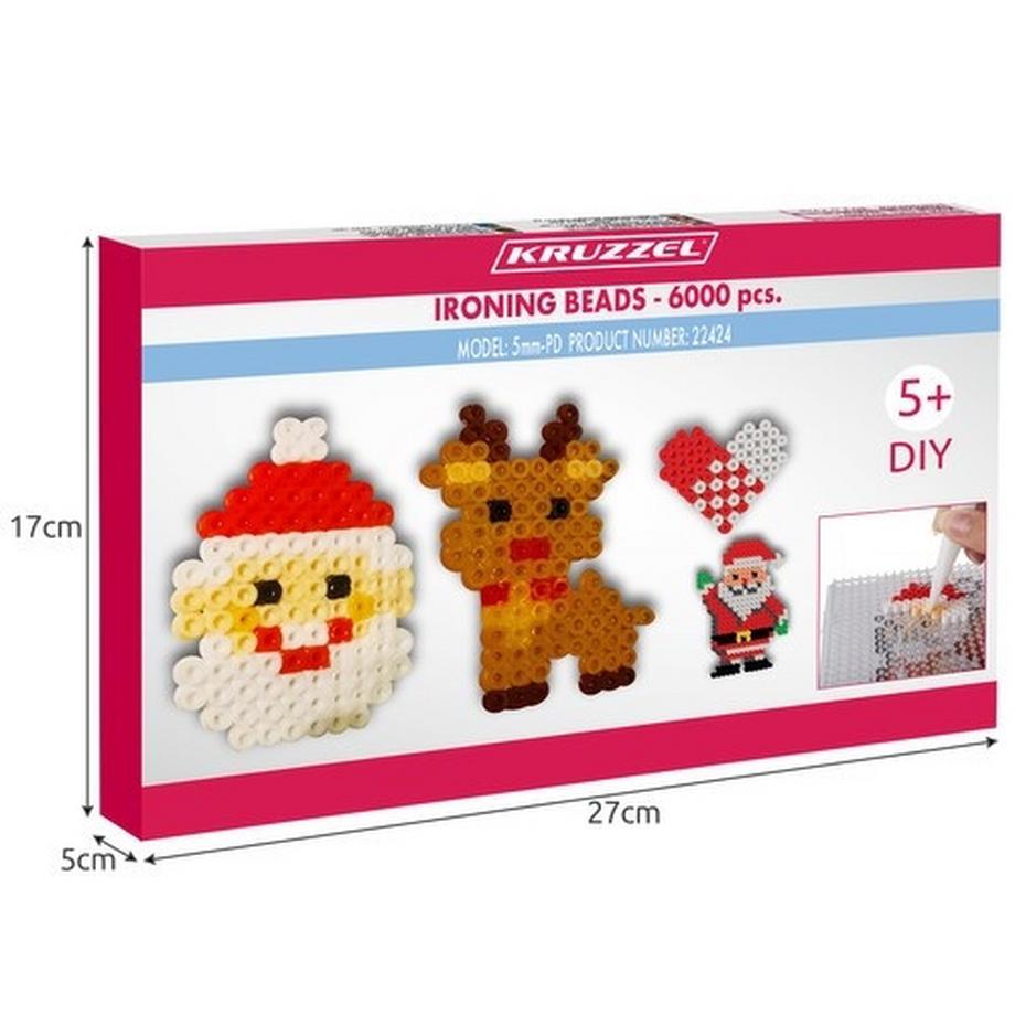 Kruzzel  Perles à repasser - 6000 pcs. Kruzzel 22424 