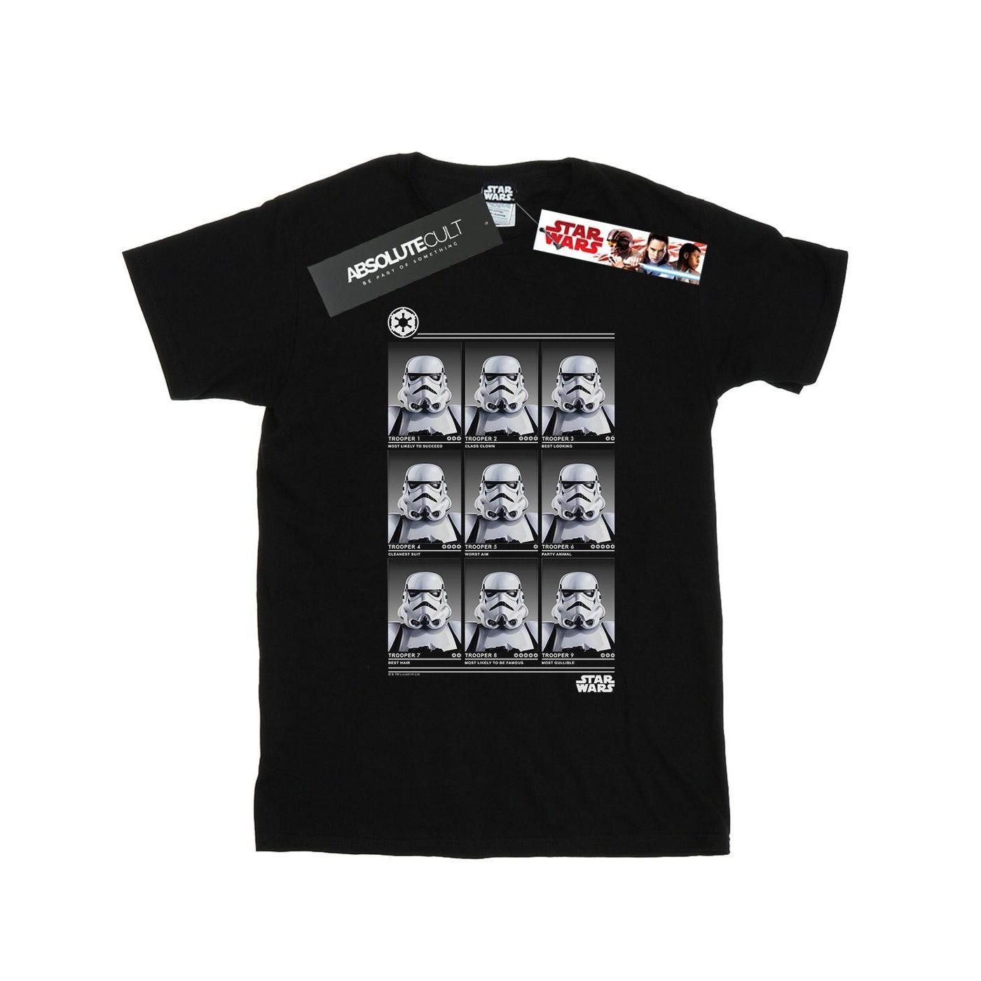 Image of Stormtrooper Yearbook Tshirt Jungen Schwarz 128