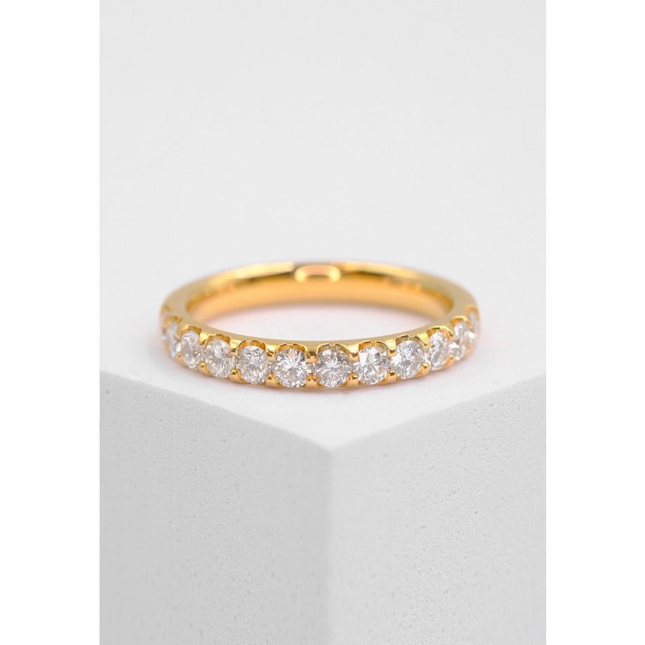 MUAU Schmuck  Ring Diamant 0.75ct. Gelbgold 750 