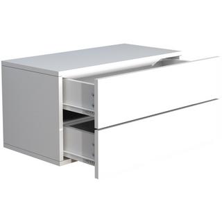 VCM Holz Wandschublade Nachtschrank Wandboard Schublade Konsole Nachttisch Usal L 60 cm  