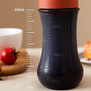 Northio Bouteille de sauce avec 5 bouchons mats - 350 ml  