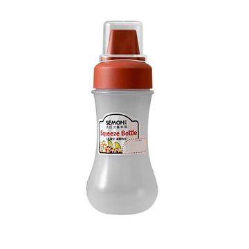 Bouteille de sauce avec 5 bouchons mats - 350 ml