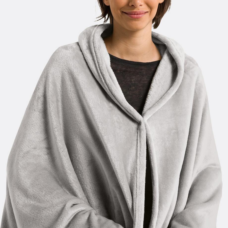 SO'HOME Plaid polaire à manches Javi  