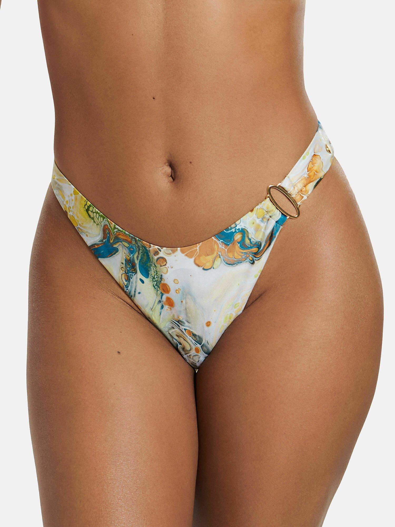 Image of Bikini-strümpfe Badehose Mit Ausschnitt Indonesien Unisex Grün 42