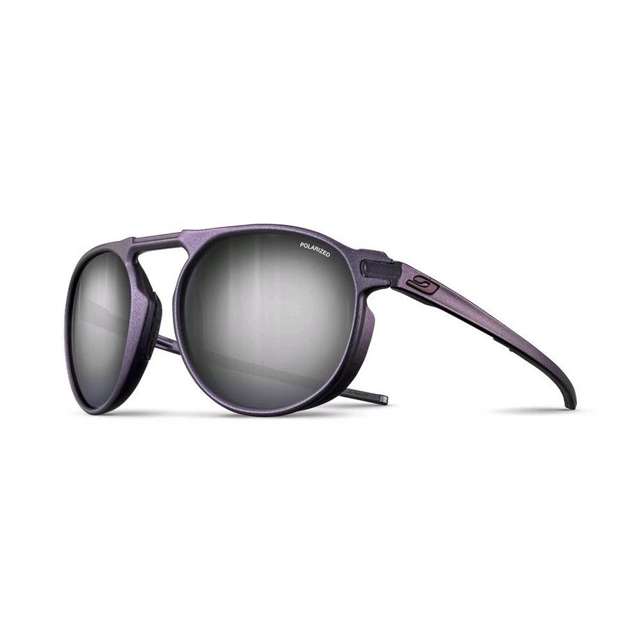 Meta J5529180 Blau-Violett Schimmernd  Messing - Spectron Polarized 3 Sonnenbrille